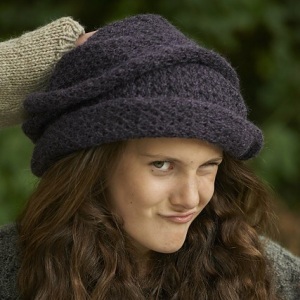 From Blacker Yarns - the yarn sounds lovely - has mohair in it. The stitch pattern is quite straightforward too